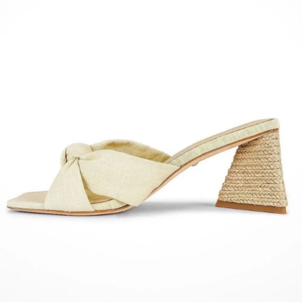 Raye Fifi Heel in Natural, Size: 10
